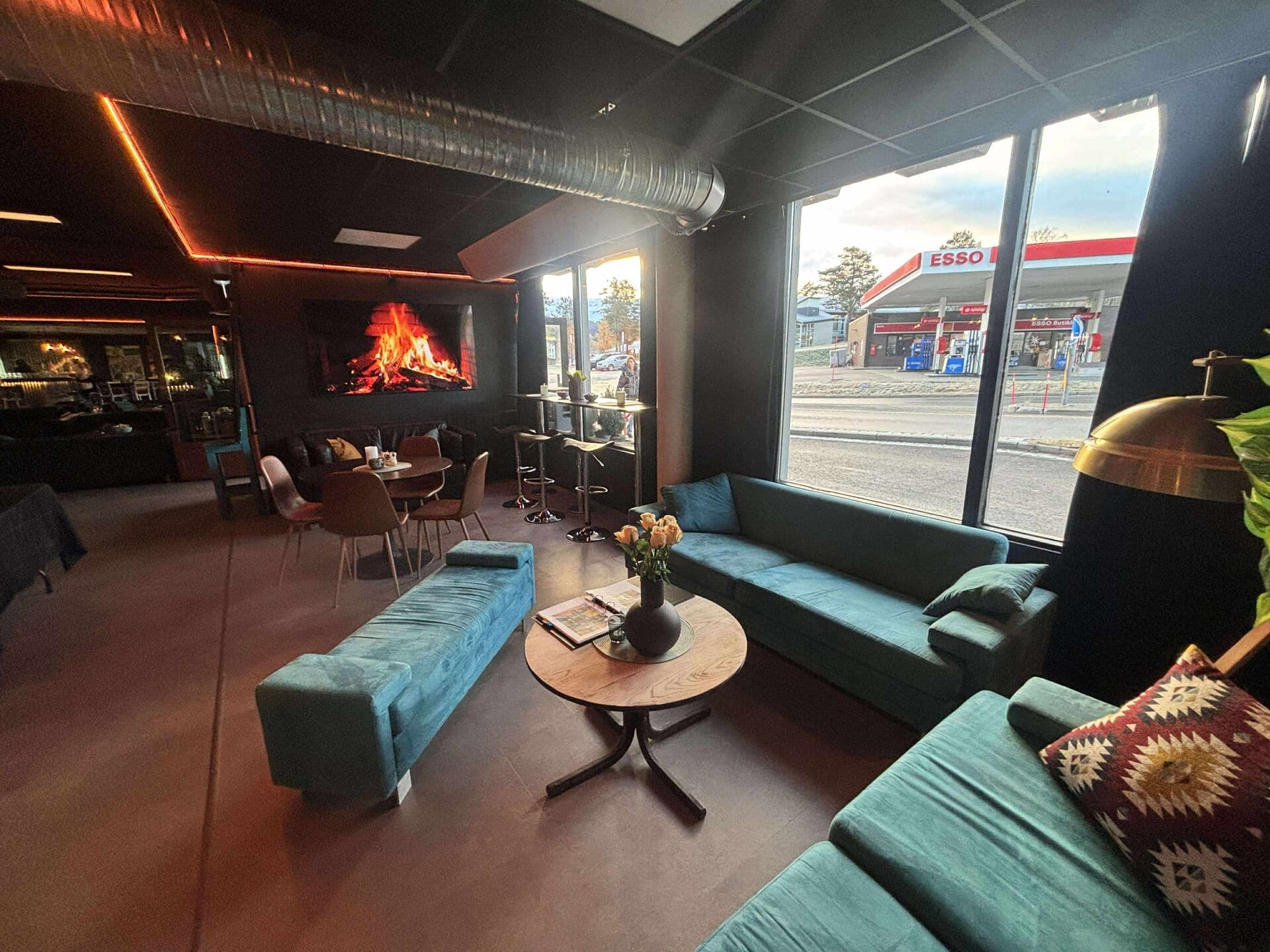 Interiør fra Ungdommens Hus